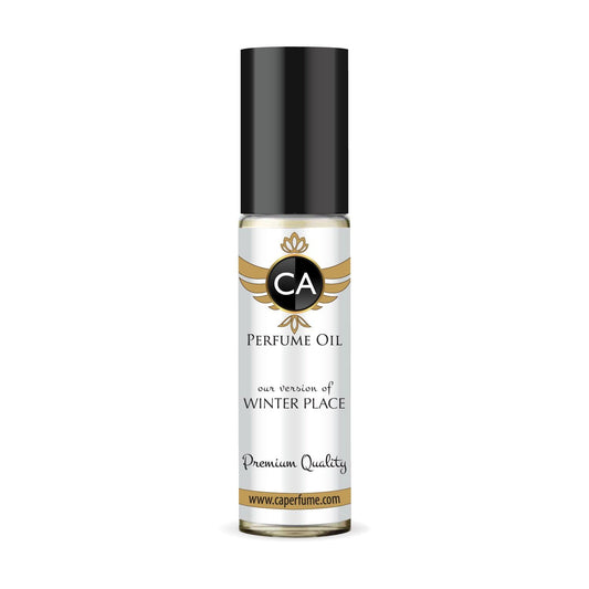 CA Perfume Impression of Winter Place Unisex Fragrance Oil Aromatic Green Scent Long Lasting Perfumes for Women & Men Travel Size TSA Ready Mini Parfum Body Oil Roll-on 0.33 Fl Oz 10ml