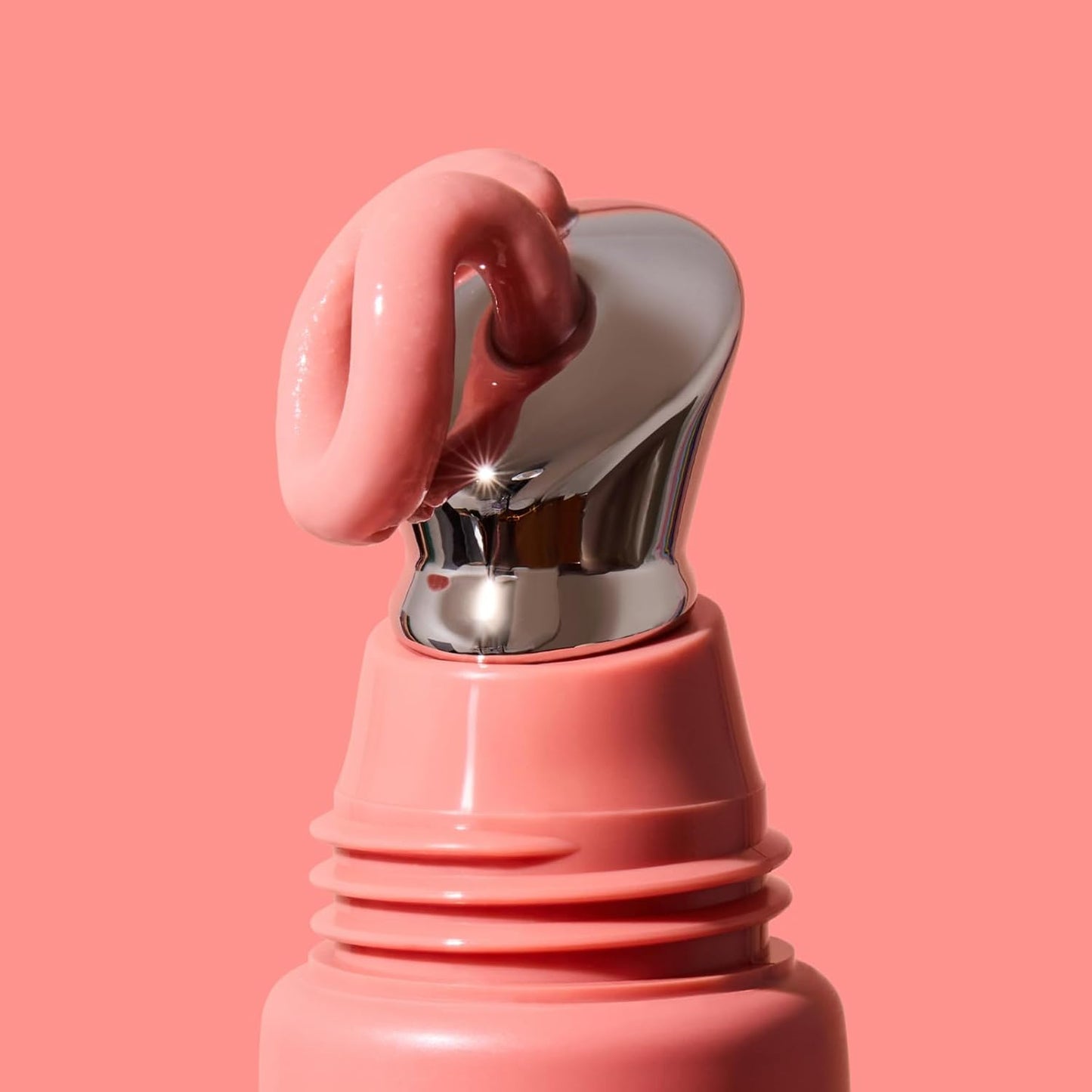 INIKA Organic Tinted Lip Serum | Ceramide + Peptide Infused, Sheer Wash of Color, Plumps, Softens, Smooths, Hydrates + Repairs. Natural & Vegan (Blush)