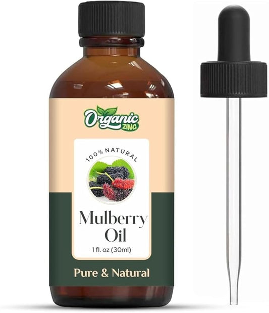Mulberry (Morus alba) Oil | Pure & Natural Carrier Oil for Aroma, Skincare & Massage - 30ml/1.01fl oz