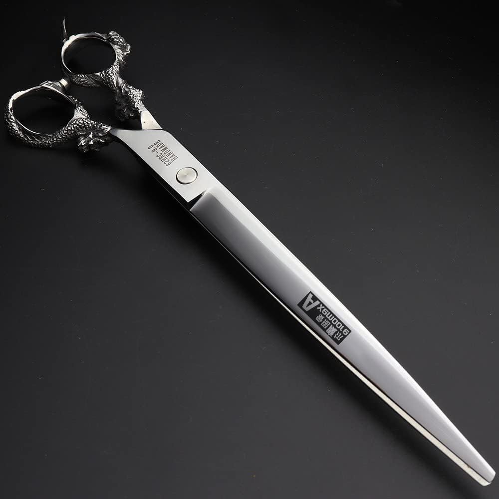 7/7.5/8/9 Inch Salon Professional Hairdressing Scissors Barber Hairstyling Special Tools (9-inch flat shear)