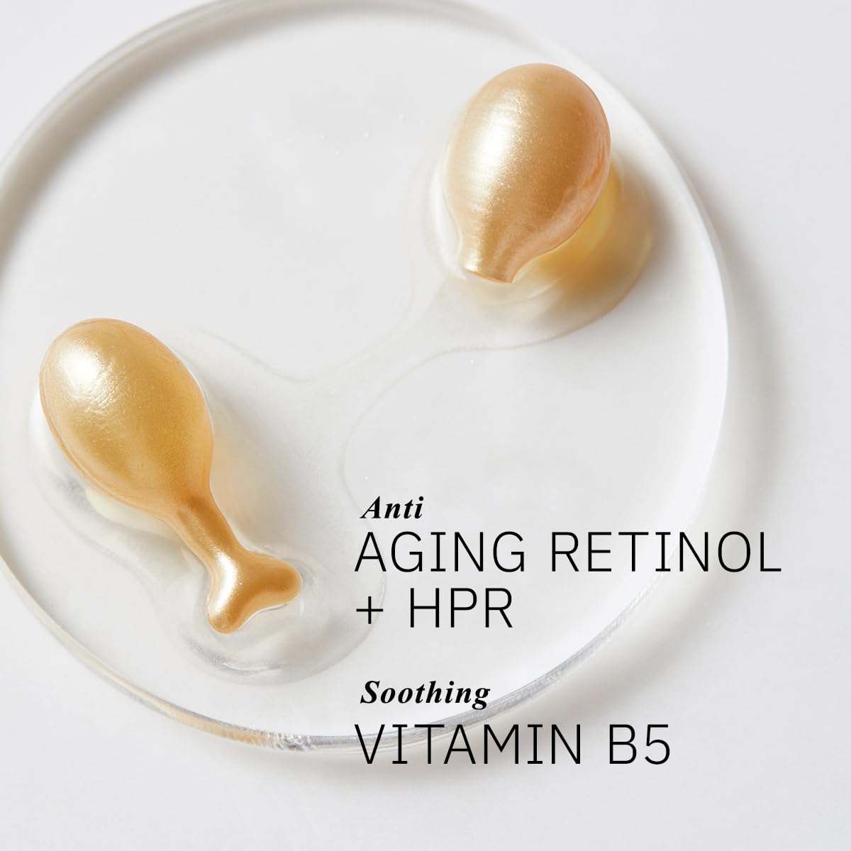 HKH Vitamin C Serum for Face: 48 Capsules Retinol Anti-Aging Wrinkle Repair Serum - Vitamin E Niacinamide Oil for Women - Daily Deep Skin Care for Fine Lines Smoothing Hydrating Brightening