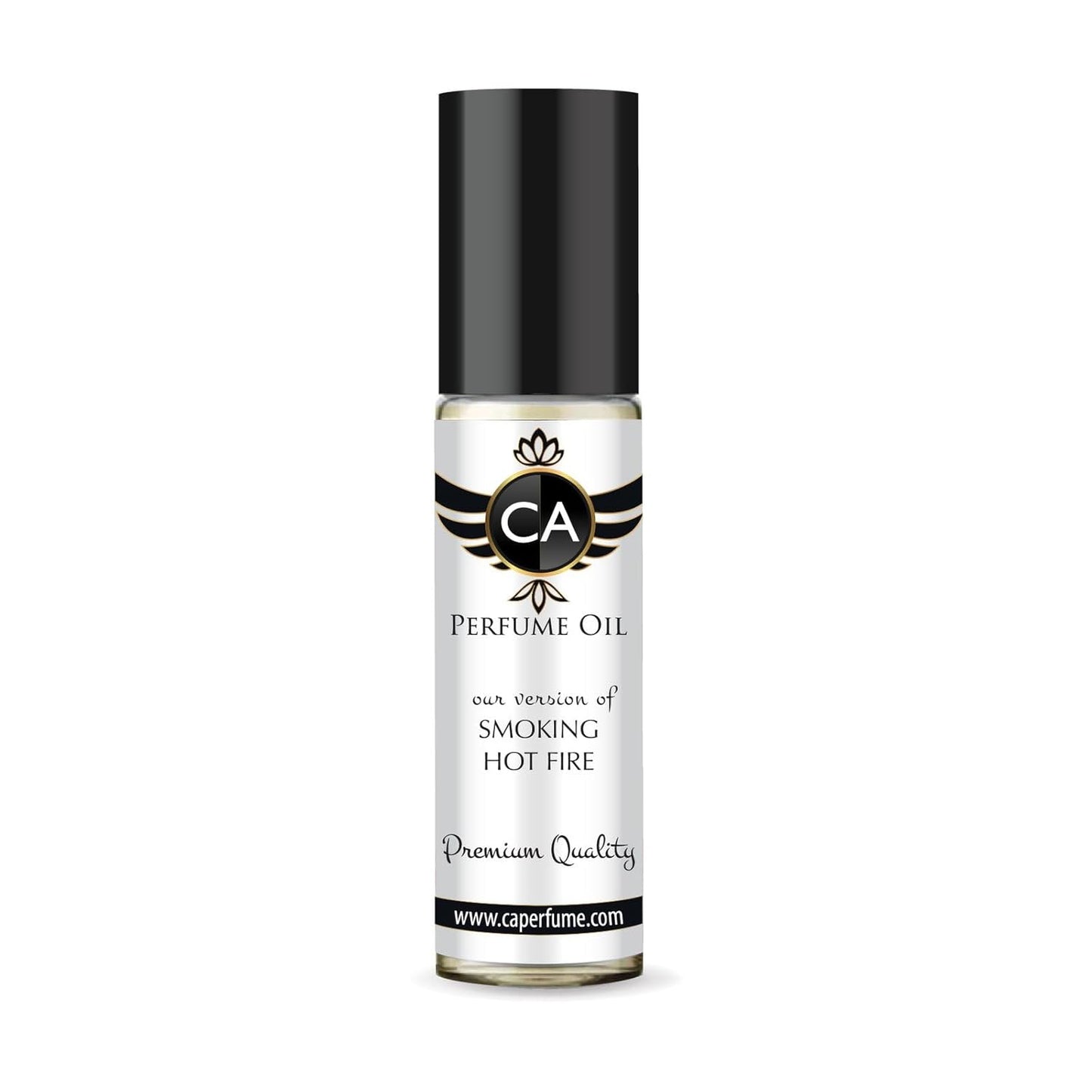 CA Perfume Impression of Smoking Hot Fire Unisex Fragrance Oil Oriental Spicy Scent Long Lasting Perfumes for Women & Men Travel Size TSA Ready Mini Parfum Body Oil Roll-on 0.33 Fl Oz 10ml