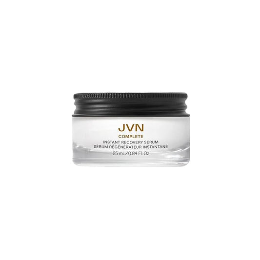 JVN Complete Instant Recovery Leave-In Anti Frizz Serum, Repairs Hair & Protects Against Heat Damage, Smoothing Serum for All Hair Types, Travel Size, 0.84 Fluid Ounces