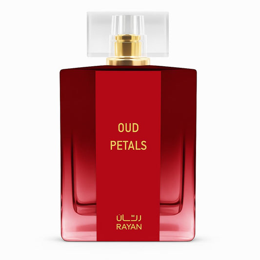 Oud Petals – Luxury Floral Arabian Perfume for Women 100mL (3.34 Fl oz), Long Lasting Eau de Parfum for Women with Notes of Rose, Musk, Oud & Jasmine | Ideal Gift for Her