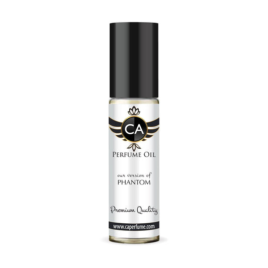 CA Perfume Impression of Phantom for Men Perfume Oil Woody Aromatic Scent Long Lasting Cologne for Men Travel Size TSA Ready Mini Parfum Body Oil Roll-on 0.33 Fl Oz 10ml