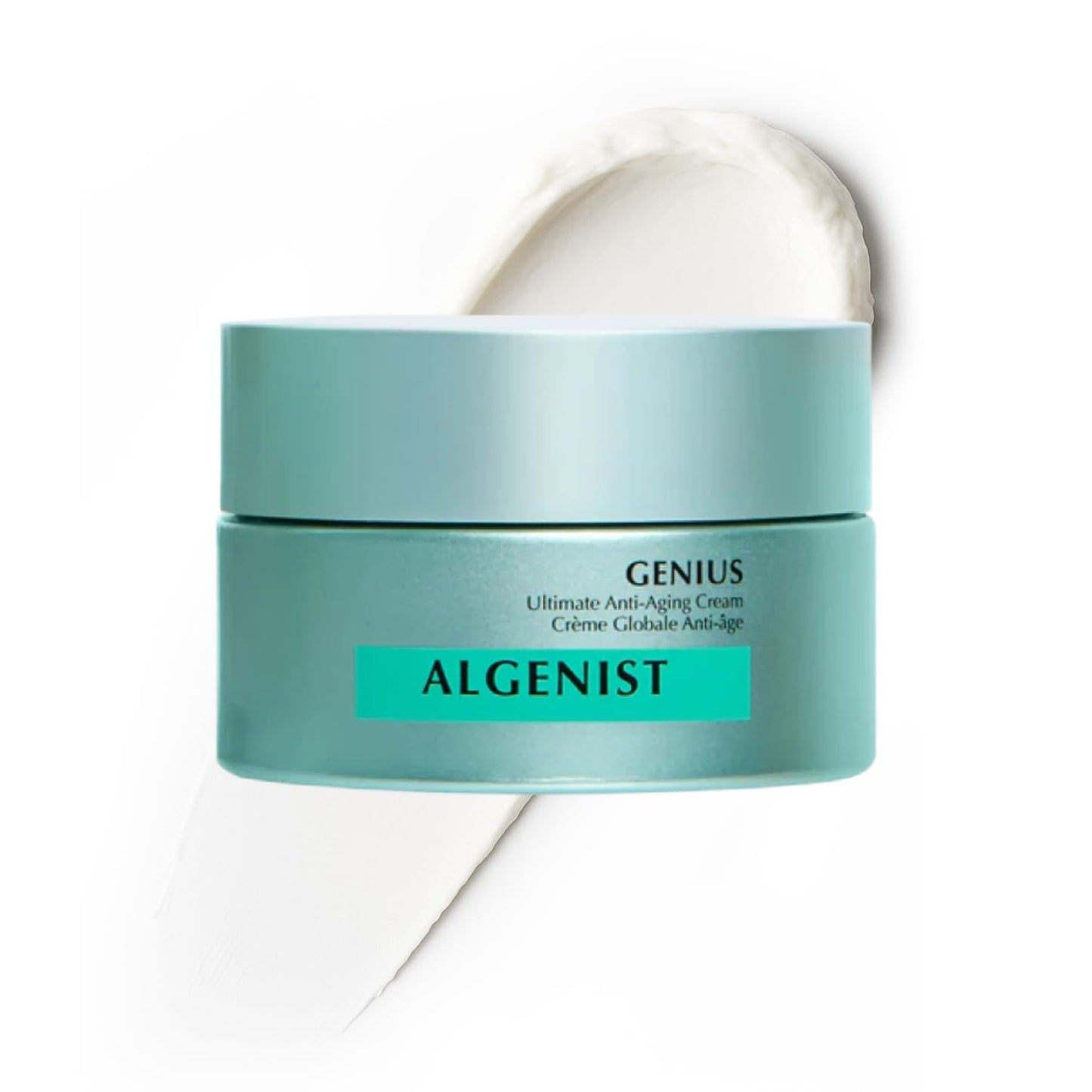 Algenist GENIUS Ultimate Anti-Aging Face Cream - Restoring Collagen Cream to Smooth, Brighten + Help Improve Skin's Radiance - Formulated with Patented Alguronic Acid and Microalgae Oil (2 oz)