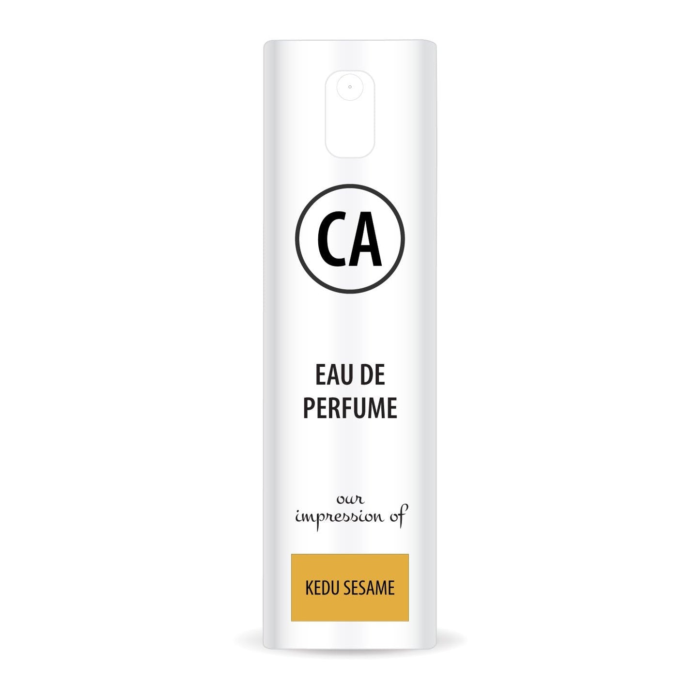 CA Perfume Impression of Kedu Sesame Unisex Eau De Parfum Chypre Floral Scent Long Lasting Unisex Fragrance Travel Size TSA Ready for Day and Night Wear 0.33 Fl Oz 10ml