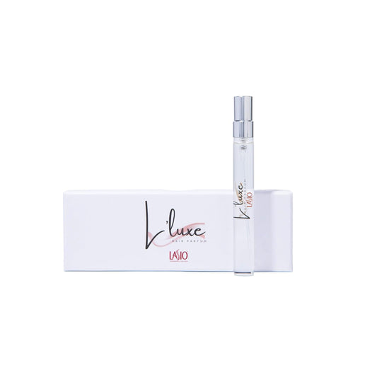 Lasio L’Luxe Hair Parfum – Elegant hair fragrance with jasmine, hyacinth, and water lily. Adds shine tames flyaways, and static, 3.4oz bottle for a sophisticated, polished finish hair scent
