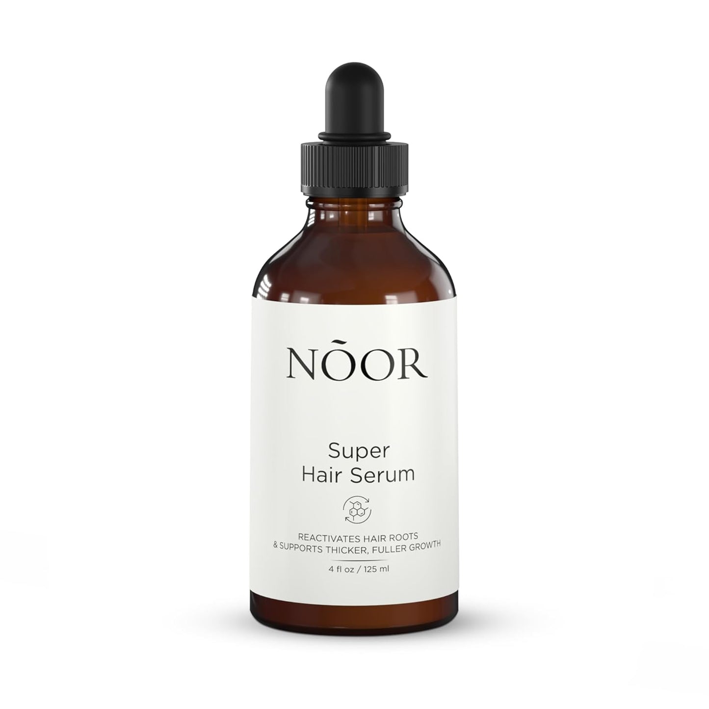 NOOR HAIR Growth Super Hair Serum for Frizzy and Damaged Hair, Prevent Hair Loss & Thinning, Hair Treatment Serum for Women