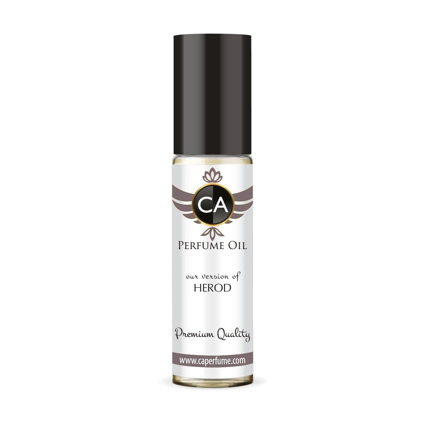 CA Perfume Impression of Herod for Men Perfume Oil Woody Spicy Scent Long Lasting Cologne for Men Travel Size TSA Ready Mini Parfum Body Oil Roll-on 0.33 Fl Oz 10ml