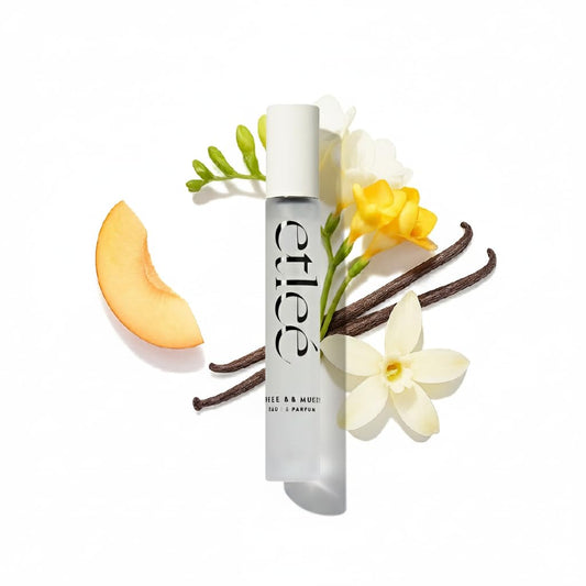 Freesia Bouquet Eau de Parfum 0.34oz, Oriental Floral Long Lasting Perfume With Vanilla, Bergamot, Orange, Peach & Cardamom, Layerable Luxury Fragrance for Women & Men for Everyday Wear