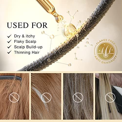 Prewash Dry Scalp Hair Oil Treatment - Pre Shampoo Rosemary Hair Oil for Dandruff Itchy Scalp, 1 Pack 1.7 fl oz