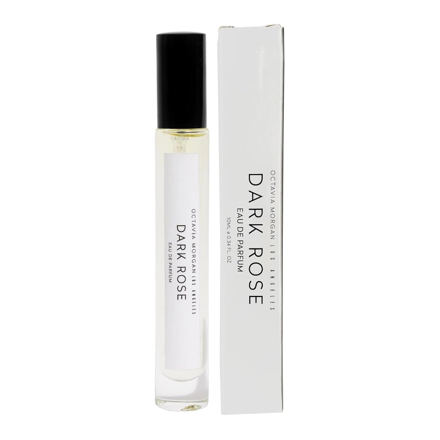 OCTAVIA MORGAN DARK ROSE Eau De Parfum- Bold Vanilla Perfume with Black Rose, Plum & Pink Peppercorn- Travel Perfumes with Long-Lasting, Seductive Depth- Unisex Perfume for Unforgettable Moments- 10ML