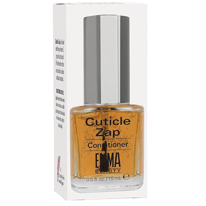 EMMA Beauty Cuticle Zap, Cuticle Softener & Nail Conditioner, 12+ Free Formula, 100% Vegan & Cruelty-Free, 0.5 fl. oz.