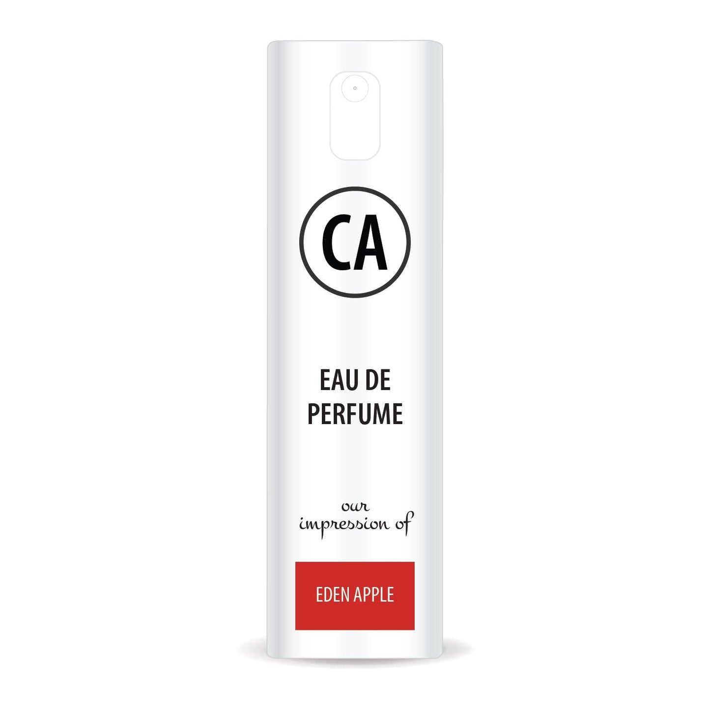 CA Perfume Impression of Eden Apple Unisex Eau De Parfum Floral Fruity Scent Long Lasting Unisex Fragrance Travel Size TSA Ready for Day and Night Wear 0.33 Fl Oz 10ml