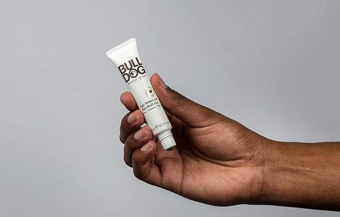 BULLDOG Mens Skincare and Grooming Age Defense Eye Roll On, 0.5 Ounces (Pack of 2)