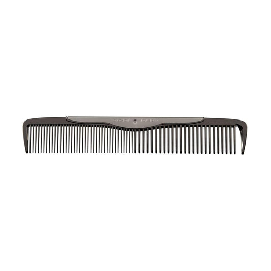 LOVE CHROME PROFESSIONAL B3 SUS STANDARD CUT COMB DEEP BLACK/Japanese artisan hair comb