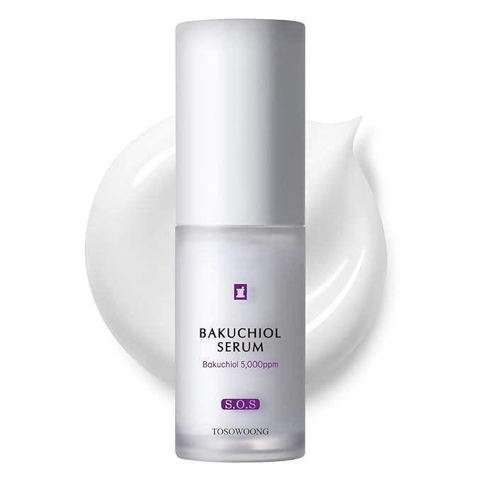 Bakuchiol Serum, 5,000ppm Bakuchiol, Anti-Aging, Pore Minimizer for Face, Hydrating Glow Serum, Facial Moisturizer, Active Skin Repair, Glass Skin, Korean Skincare, 30ml, 1.01 fl. oz.