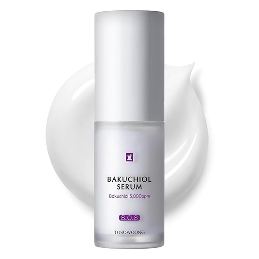 Bakuchiol Serum, 5,000ppm Bakuchiol, Anti-Aging, Pore Minimizer for Face, Hydrating Glow Serum, Facial Moisturizer, Active Skin Repair, Glass Skin, Korean Skincare, 30ml, 1.01 fl. oz.