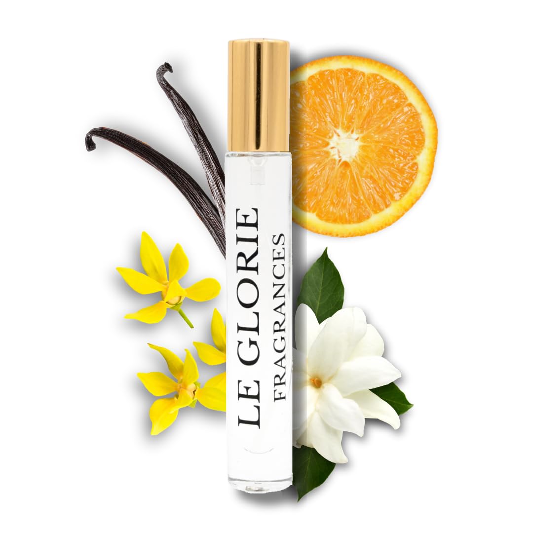 Inspired by Chan*l Gabrie*le Eau de Parfum, White Sweet Bloom EDP, Long Lasting 12-14 Hours Perfume Spray for Women, All Skin Types, Cruelty Free - 0.33 oz 10ml