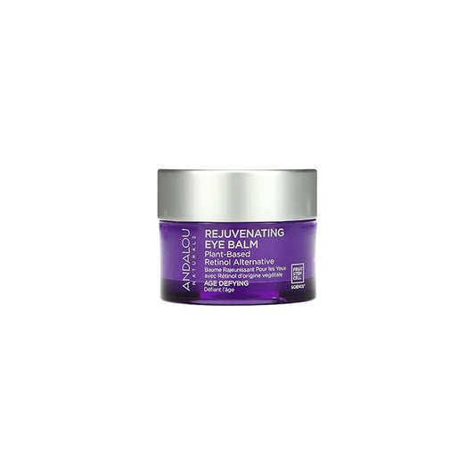 Andalou Naturals Age Defying Plant-Based Retinol Alternative Eye Balm, 0.45 OZ