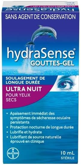 Gel Drops 10ml Night Therapy for Dry Eyes