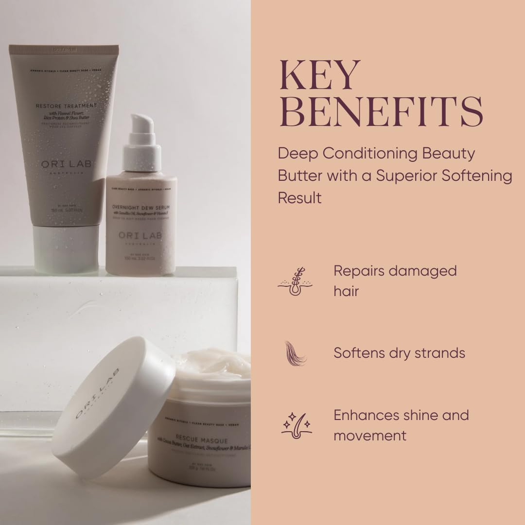 ORI LAB - Rescue Masque 225ml - Deep Conditioning Hair Mask