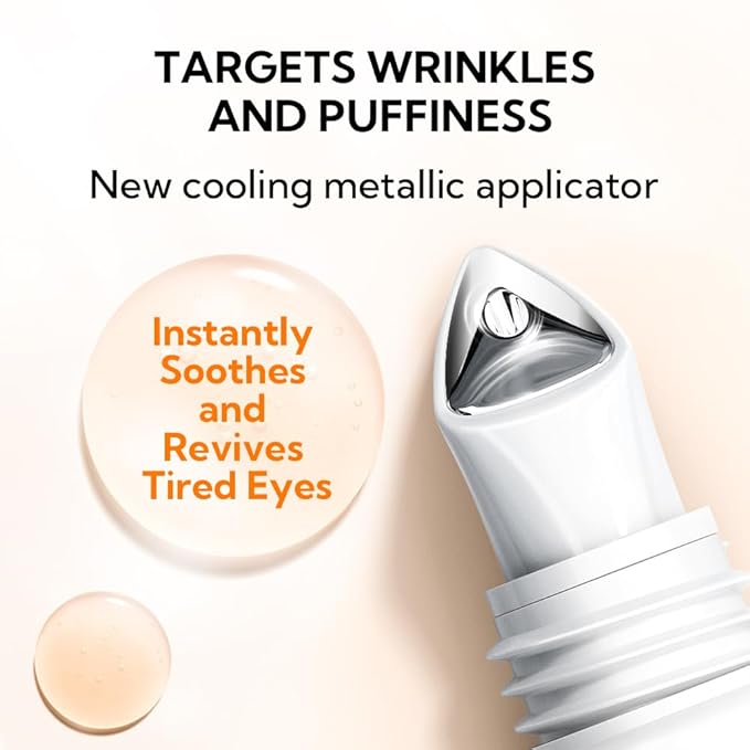 LANBENA Eye Cream for Wrinkles,Anti-Aging Eye Cream with Vitamin C,Reduce Fine Lines,Firm Eye Skin,Puffy Eyes and Dark Circles Treatments