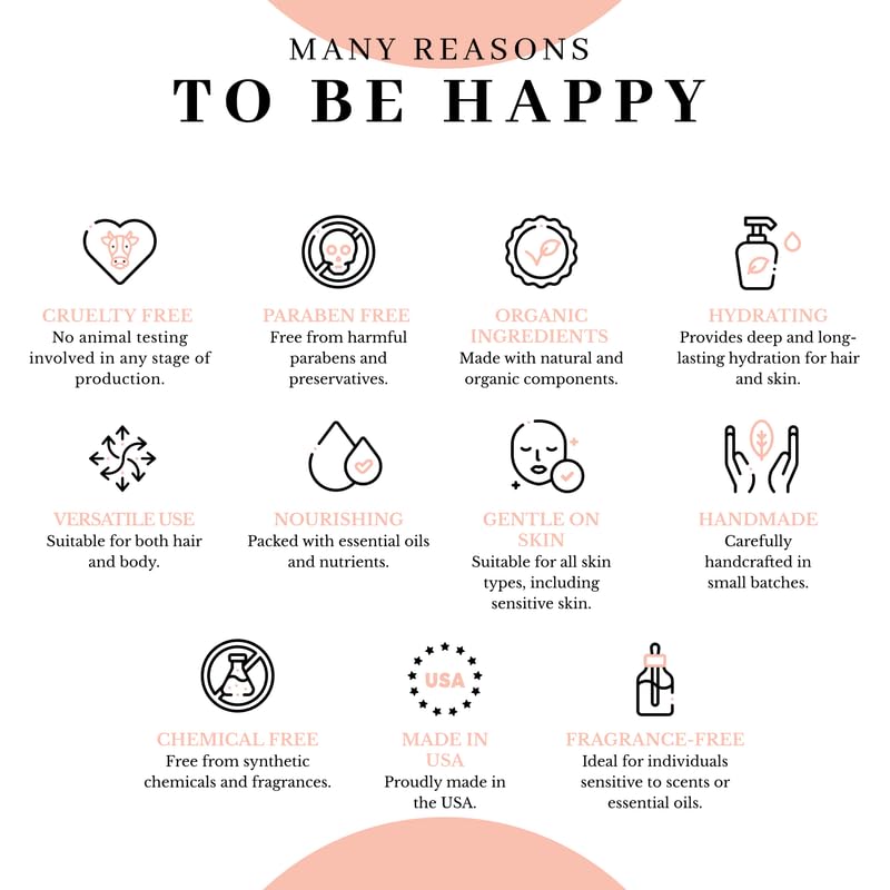 Vanman - Protection Oil Hair Serum For Hair Growth - Infused with Castor, Jojoba, Almond, Olive, Emu, Coconut Oil - Fragrance-Free Hair Growth Serum - Hair Serum For Dry Hair & Frizzy Hair - 1.1 Ounce