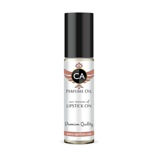 CA Perfume Impression of Lipstick On for Women Fragrance Oil Floral Scent Long Lasting Perfumes for Women Travel Size TSA Ready Mini Parfum Body Oil Roll-on 0.33 Fl Oz 10ml