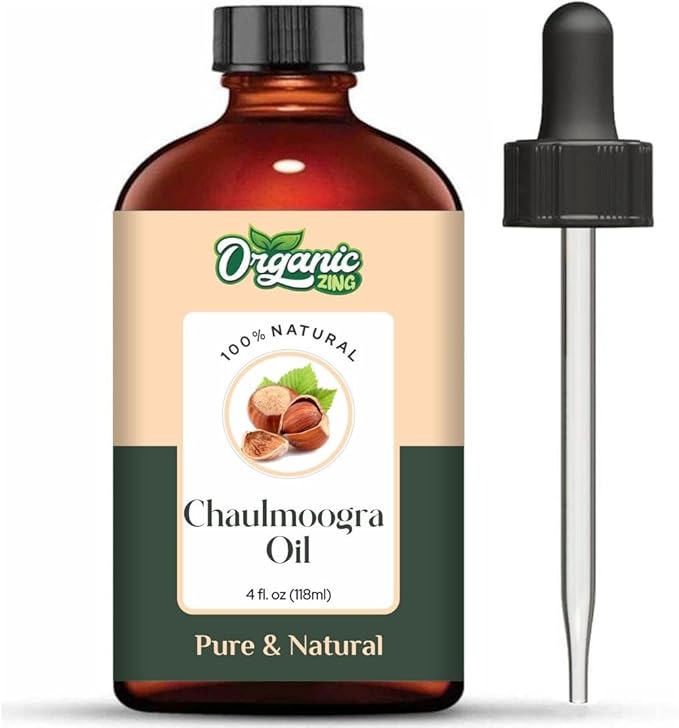 Chaulmoogra (Hydnocarpus Wightianus) Oil | Pure & Natural Carrier Oil for Skincare, Hair Care & Massage - 118ml/3.99fl oz