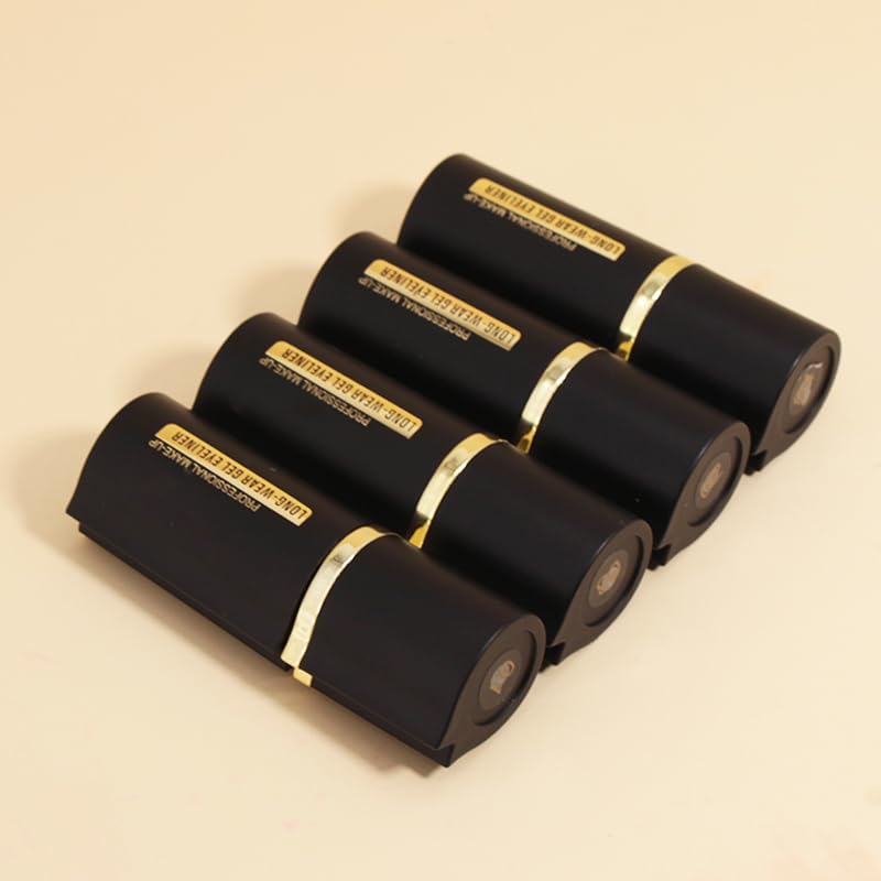 Ultra-Pigmented Black Eyeliner – delineador de ojos for Bold, Goth-Inspired Looks, Waterproof & Smudge-Proof Formula, Long-Lasting & Intense Color for Dramatic and Smoky Eyes Makeup