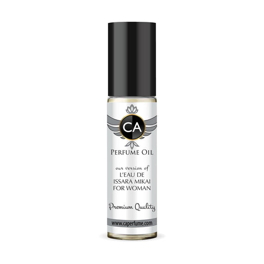 CA Perfume Impression of L'eau De Miyake For Woman for Women Fragrance Oil Floral Scent Long Lasting Perfumes for Women Travel Size TSA Ready Mini Parfum Body Oil Roll-on 0.33 Fl Oz 10ml