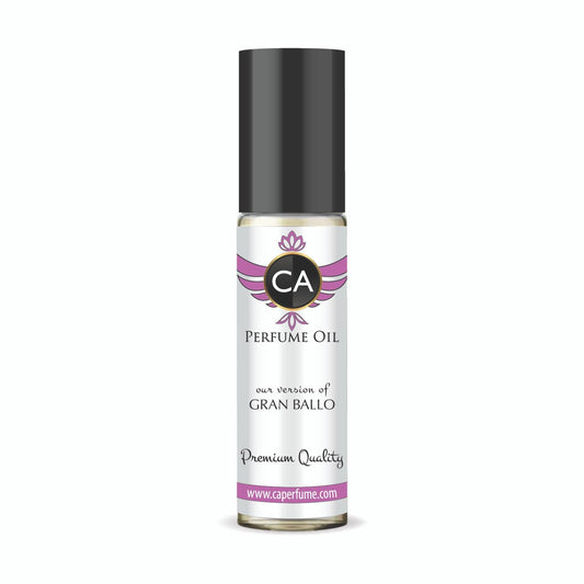 CA Perfume Impression of Gran Ballo for Women Fragrance Oil Floral Fruity Scent Long Lasting Perfumes for Women Travel Size TSA Ready Mini Parfum Body Oil Roll-on 0.33 Fl Oz 10ml