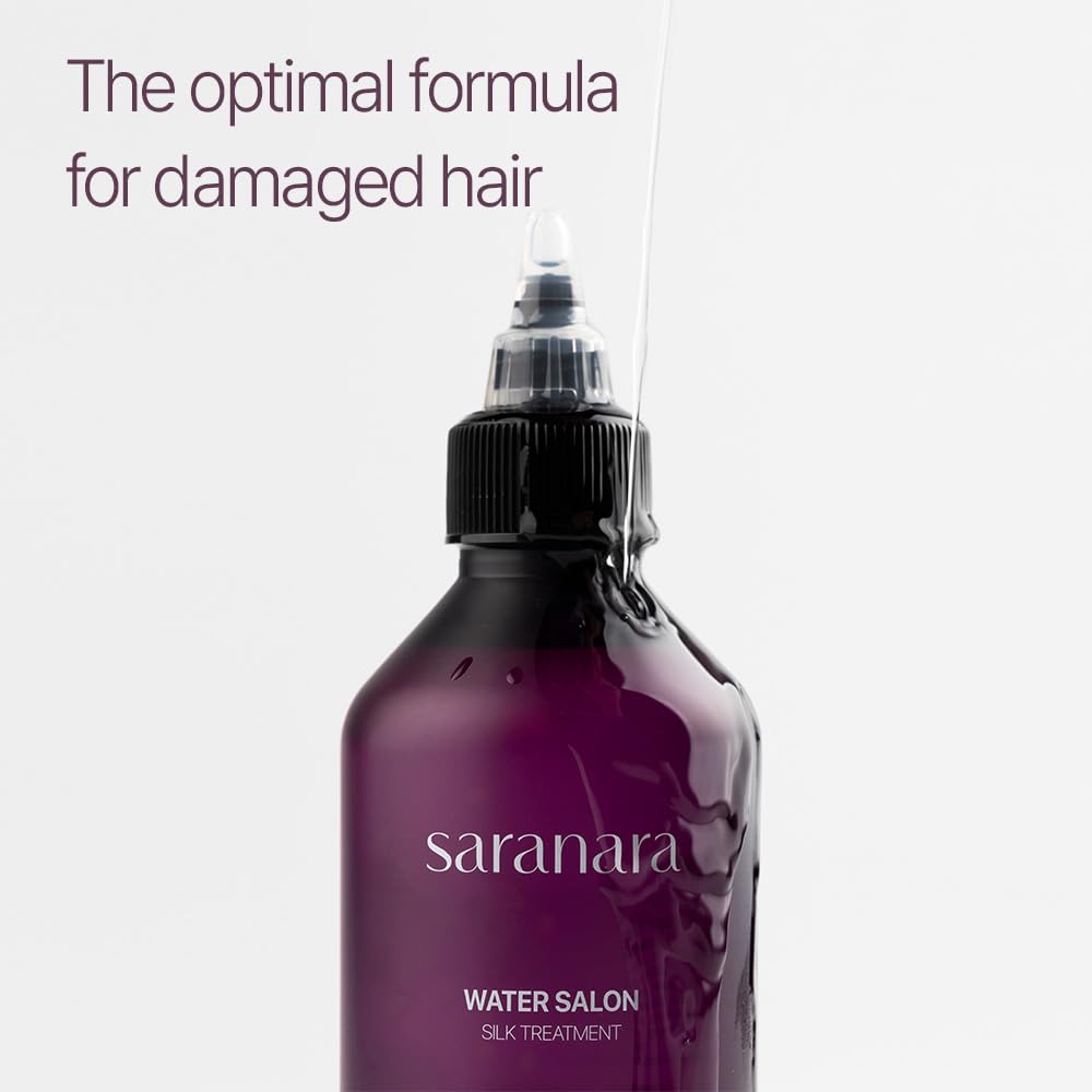 Silk Water Salon Treatment - 10 Seconds Silky, Shiny Hair Nutrition & Moisturizing for Damaged Hair Care