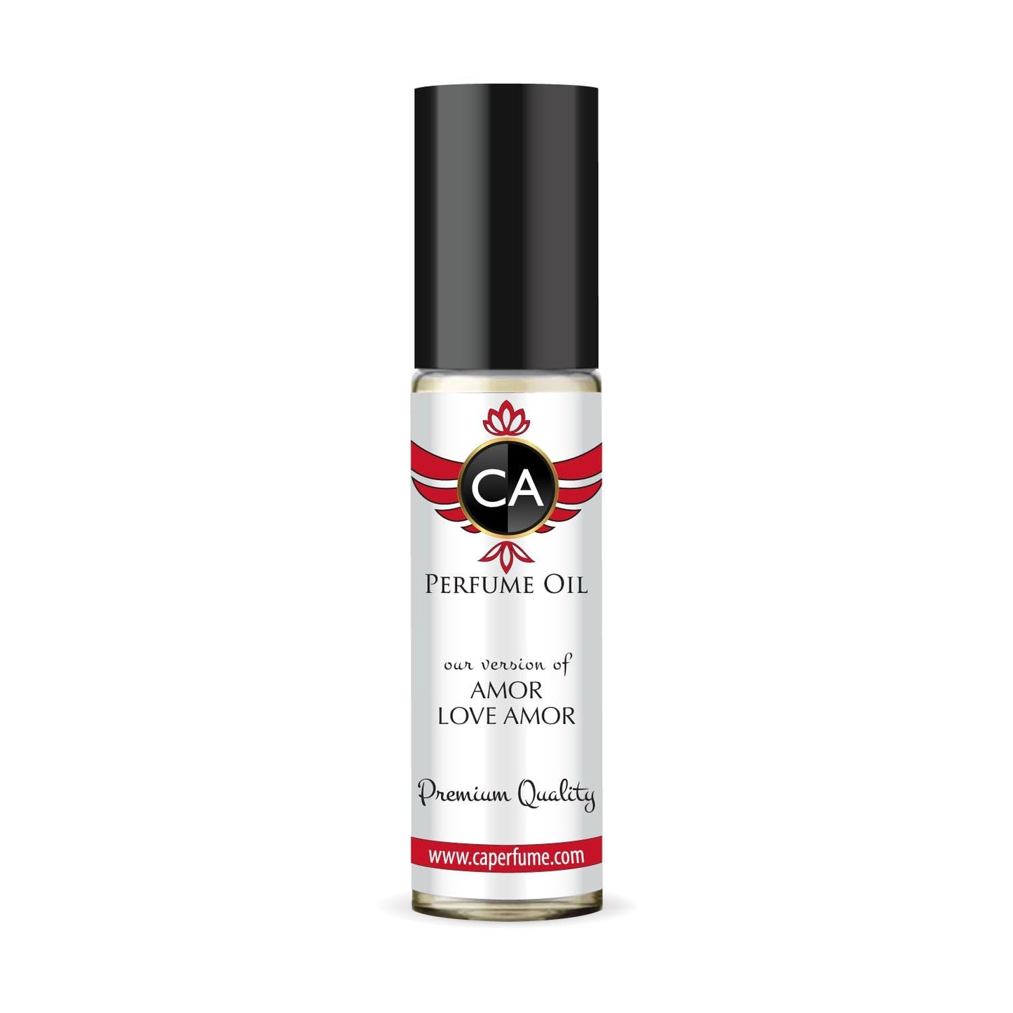 CA Perfume Impression of Amor Love Amor for Women Fragrance Oil Floral Fruity Scent Long Lasting Perfumes for Women Travel Size TSA Ready Mini Parfum Body Oil Roll-on 0.33 Fl Oz 10ml