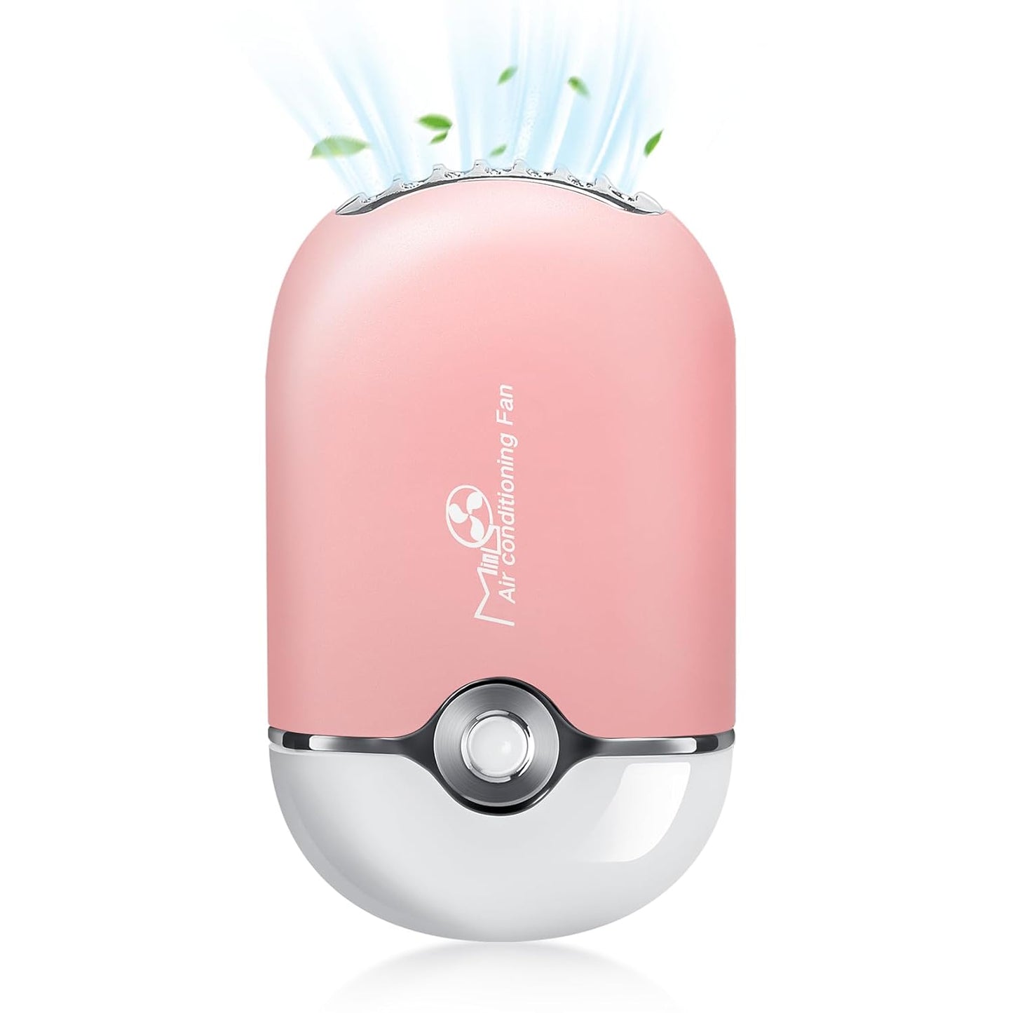 Lash Fan Mini Portable Eyelash Fan Handheld for Eyelash Extension Rechargeable USB C Air Cooling Blower with Built in Sponge Lash Extension Application(Pink)