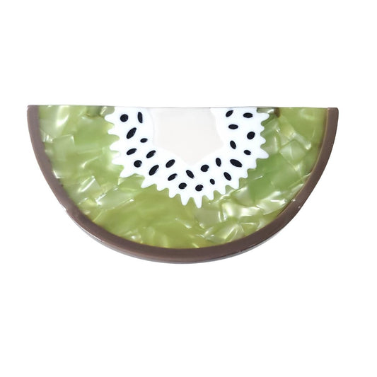 Big Green Kiwifruit Hair Clip,Acetate Claw Clips,Hair Clips for Women