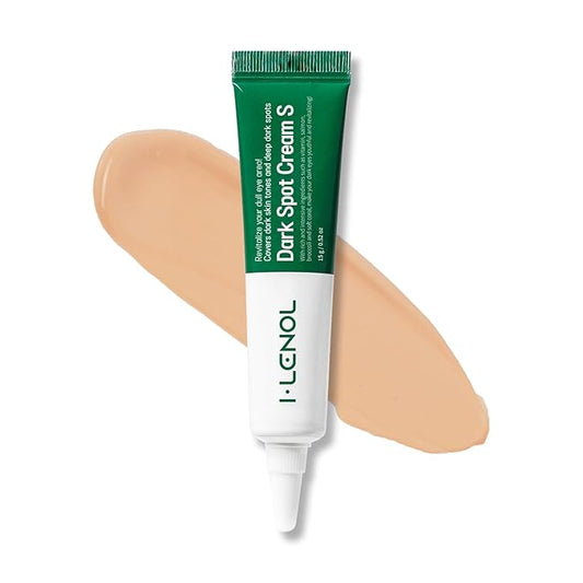 Tinted Eye Cream for Dark Circles, Korean Undereye Cover & Care Dual Action Concealer, Hydrating Formula with Niacinamide, Dark Spot Cream 0.52 oz - Medium Beige