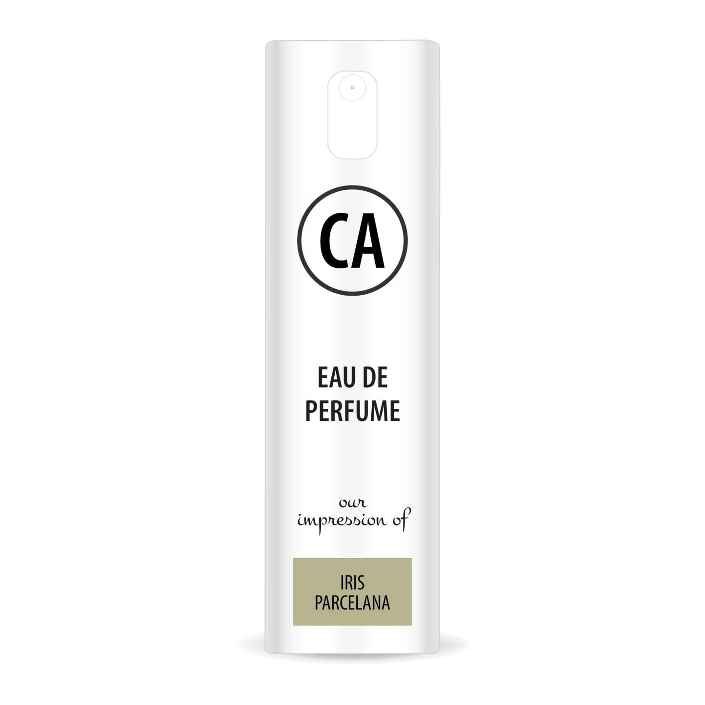 CA Perfume Impression of Iris Porcelana Unisex Eau De Parfum Floral Scent Long Lasting Unisex Fragrance Travel Size TSA Ready for Day and Night Wear 0.33 Fl Oz 10ml