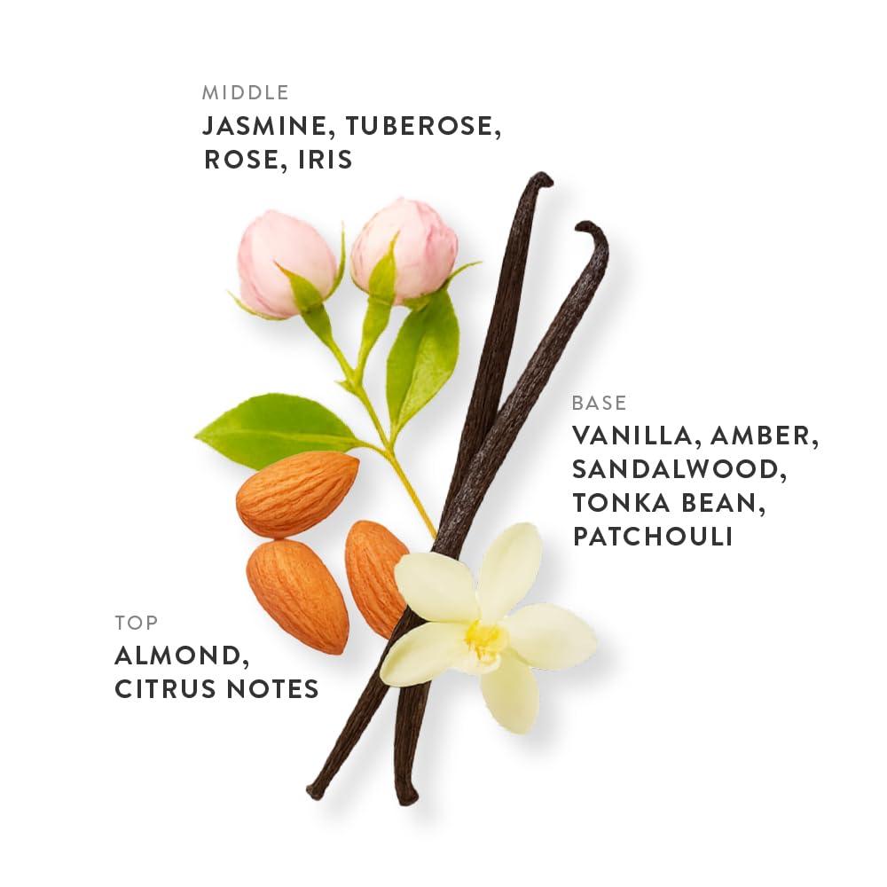 Twilight Bloom Eau de Parfum 1.01oz, Long Lasting Perfume Inspired by CH Good Girl, Floral Notes With Vanilla, Almond, Amber, Sandalwood, Citrus & Jasmine, Luxury Fragrance for Women & Men