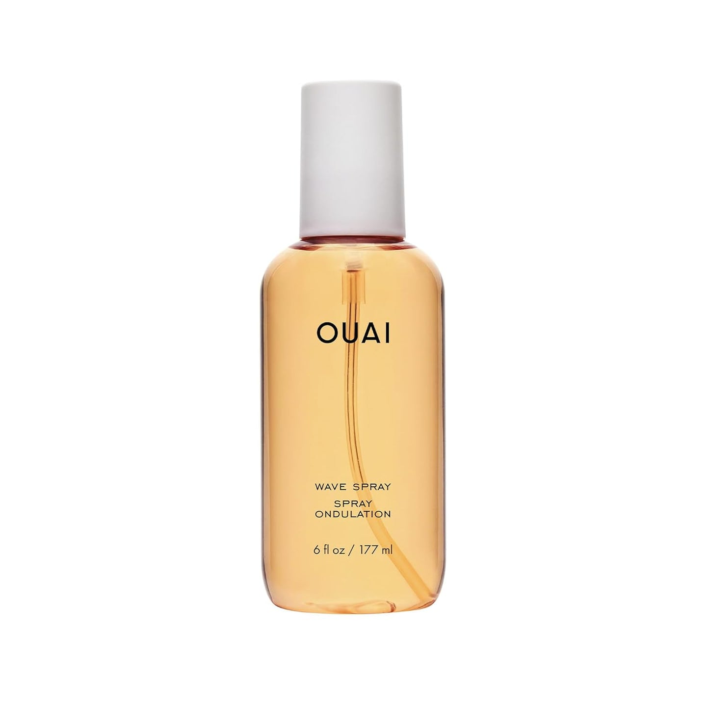 OUAI Wave Spray - Texture Spray for Hair with Coconut Oil & Rice Protein - Adds Texture, Volume & Shine for Beach Waves - Paraben Free, Safe for Color & Keratin-Treated Hair (6 fl oz)