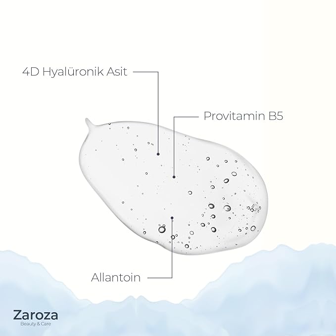 Hydra Cure Serum – Deep Hydration Face Serum with Hyaluronic Acid, Panthenol & Allantoin – Nourishing, Firming & Moisture-Locking Formula for Dry Skin – Vegan, 1 fl oz