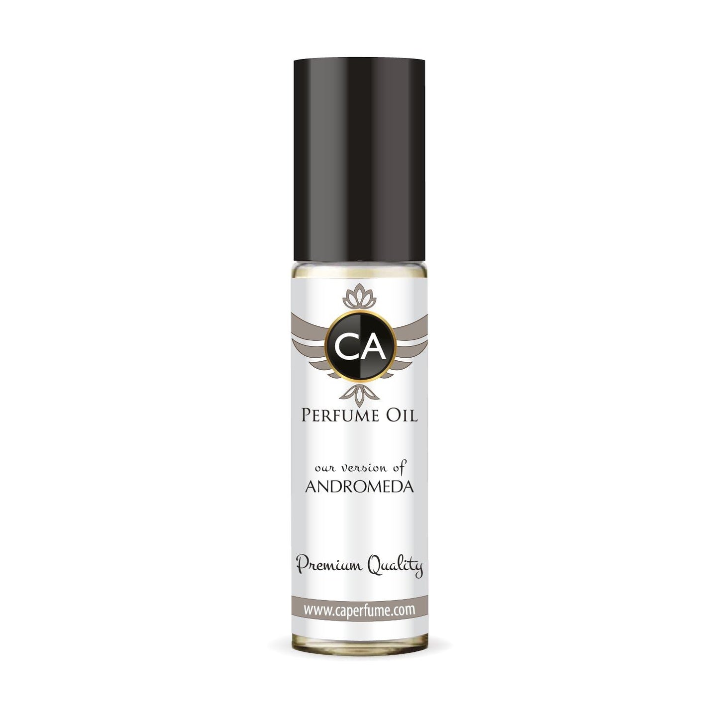 CA Perfume Impression of Andromeda Unisex Fragrance Oil Amber Floral Scent Long Lasting Perfumes for Women & Men Travel Size TSA Ready Mini Parfum Body Oil Roll-on 0.33 Fl Oz 10ml