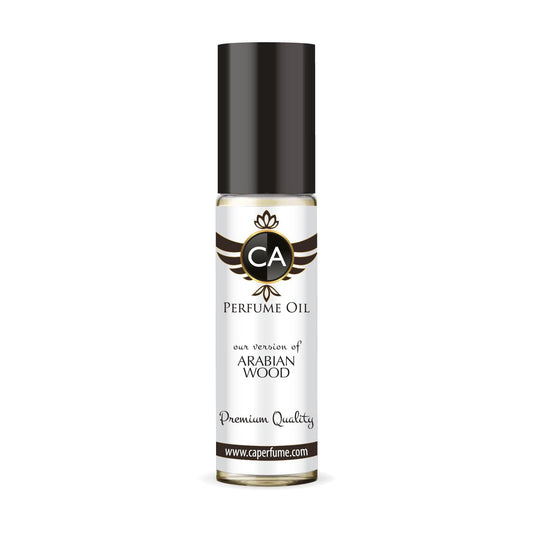 CA Perfume Impression of Arabian Wood Unisex Fragrance Oil Woody Chypre Scent Long Lasting Perfumes for Women & Men Travel Size TSA Ready Mini Parfum Body Oil Roll-on 0.33 Fl Oz 10ml