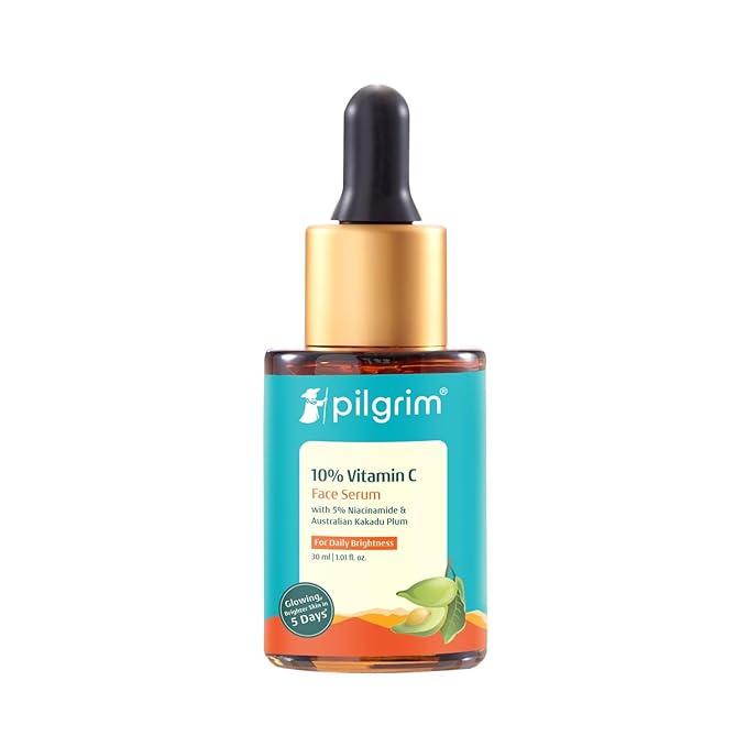 10% Vitamin C Face Serum | Anti Aging Facial Serum with 5% Niacinamide & Kakadu Plum | Reduces Fine Lines, Smooths Skin Texture & Improves Radiance | 1.01 Fl Oz (30ml)