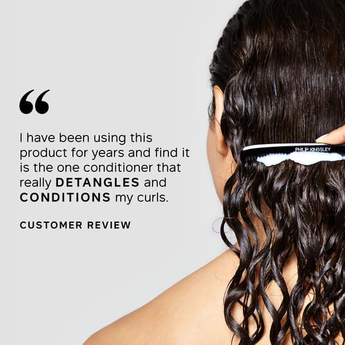 PHILIP KINGSLEY | Moisture Extreme Enriching Conditioner | For Curly, Dry, Damaged Hair | Moisturizes, Hydrates and Adds Shine| Detangles and Controls Frizz, Adds Shine | 33.8oz