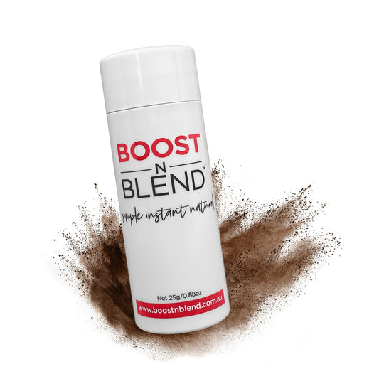 Boost N Blend Hair Volumizer for Women - Scalp Concealer Powder and Cotton Fibers for Thinning Hair (25g/0.88oz)