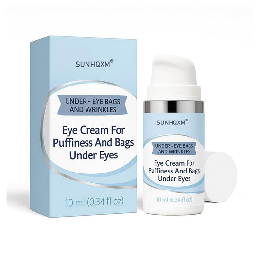 Rapid Reduction Serum For Eye - Instantly Visibly Reduces Under Eye Bags and Wrinkles, Fine Lines, Crow's Feet, and Dark Circles,Anti Aging Wrinkle Remover for Face with Pump, 10ml/0.34 Oz
