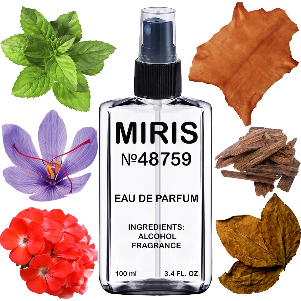 MIRIS No. 48759, Inspired by Meydan, Long-Lasting Unisex Eau de Parfum for Women & Men, Spray 3.4 Fl Oz / 100 ml